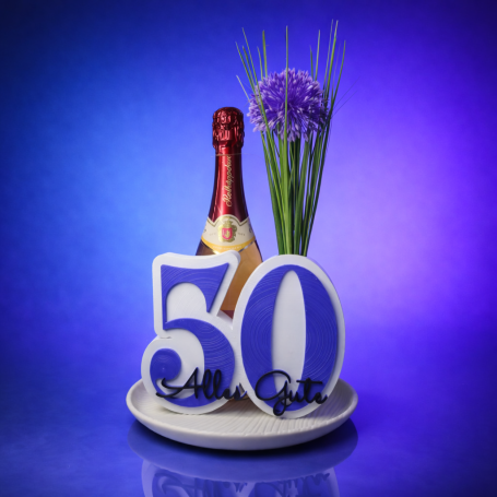 Personalisierte 3D Zahlen-Dekoration – Made with Joy ✨